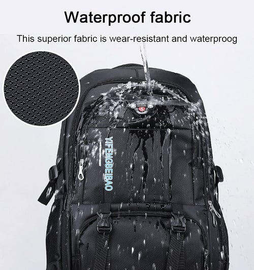 Expandable large-capacity oxford backpack