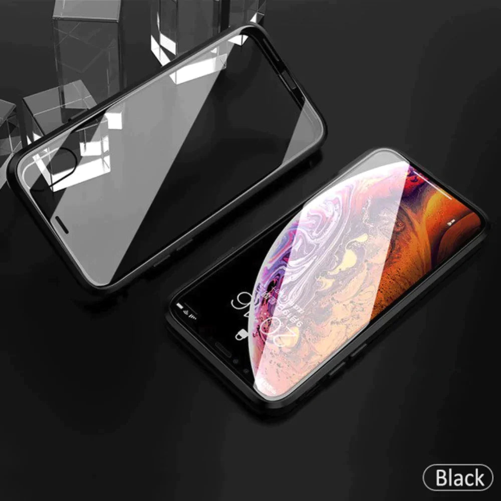 iPhone 13 Series (Front+Back) Double Magnetic Glass Case (BUY 1 GET 1 FREE🔥)